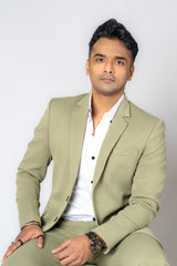 Elegant Tailored Men's Blazer | Classic Fit for Formal & Semi-Formal Occasions