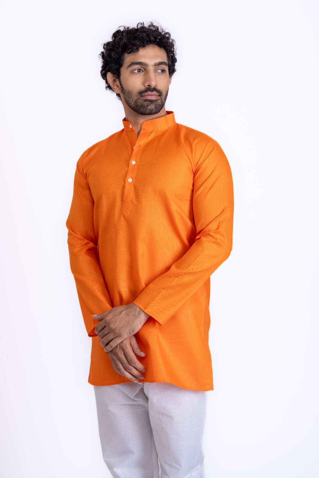 LN_ORANGE_SHORT_KURTA