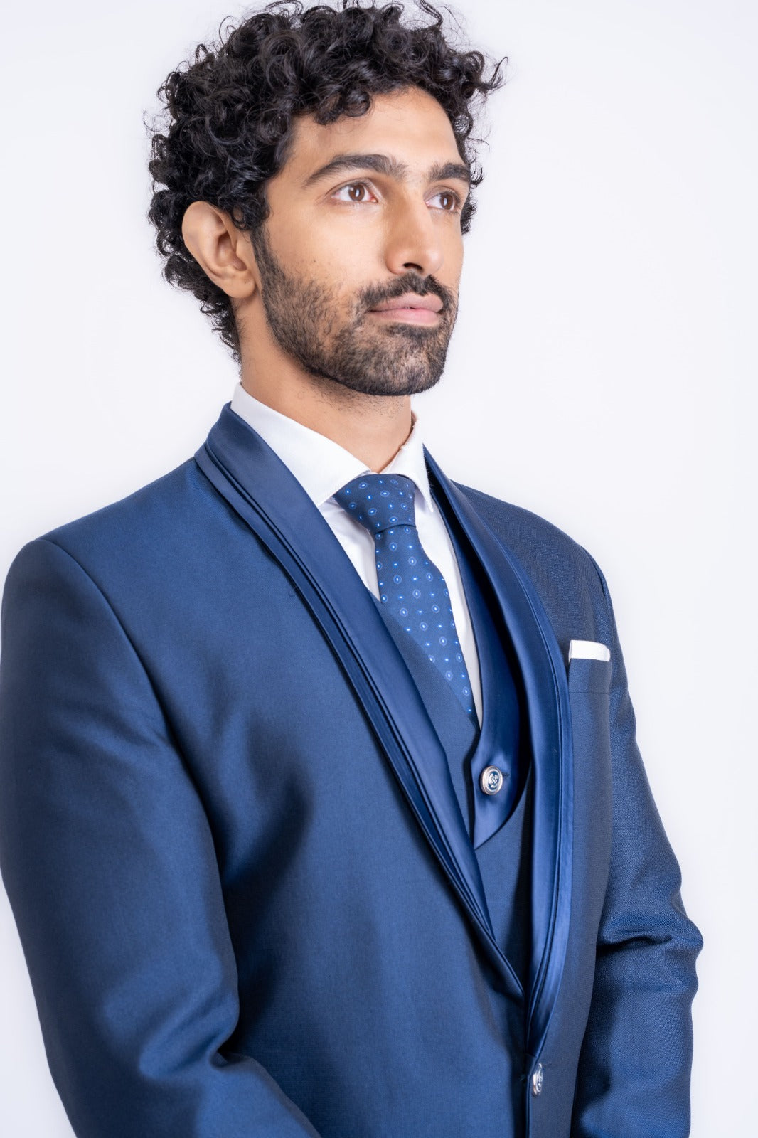 Formal Men's Royal Blue Suit