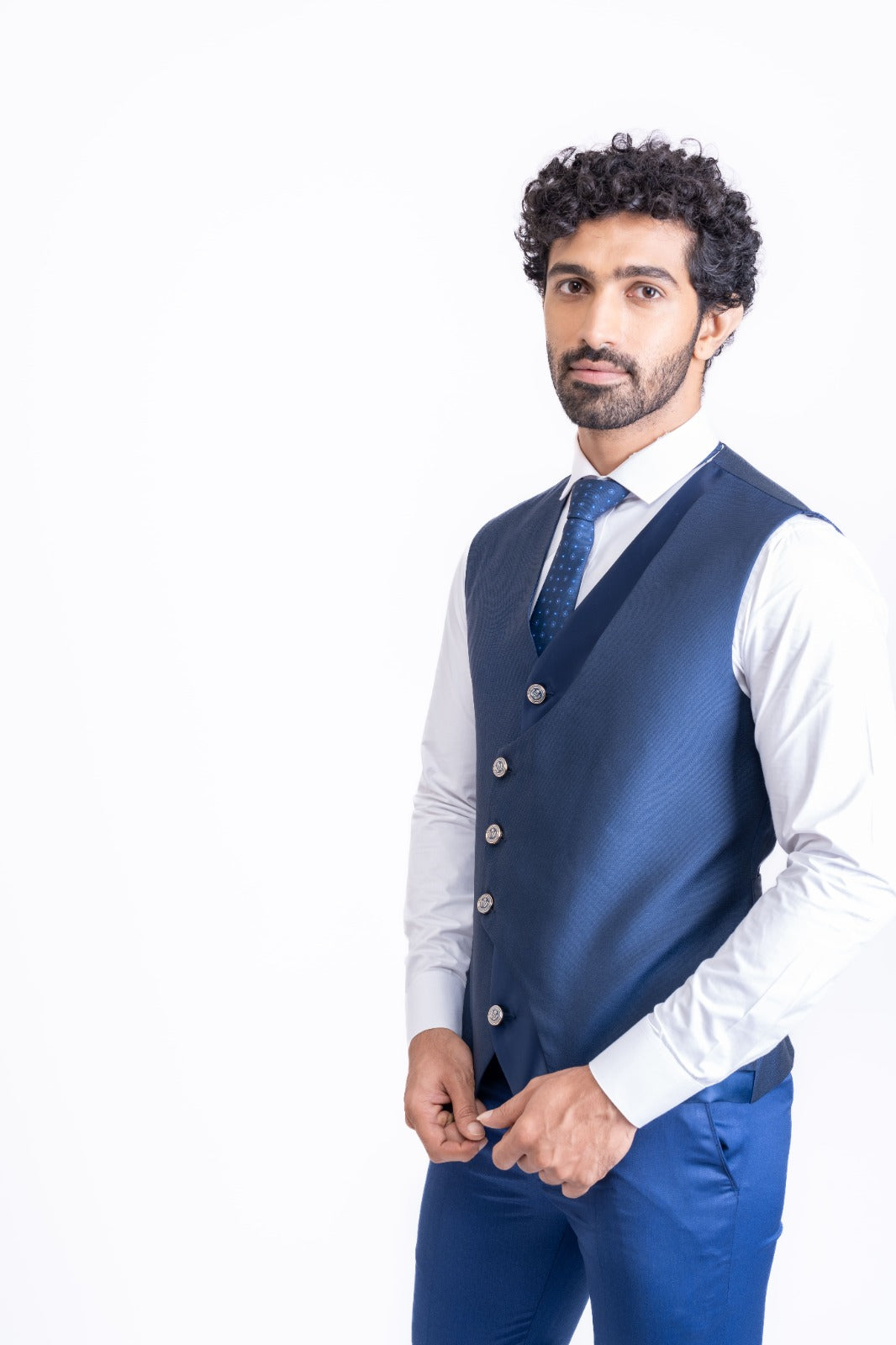 Formal Men's Royal Blue Suit