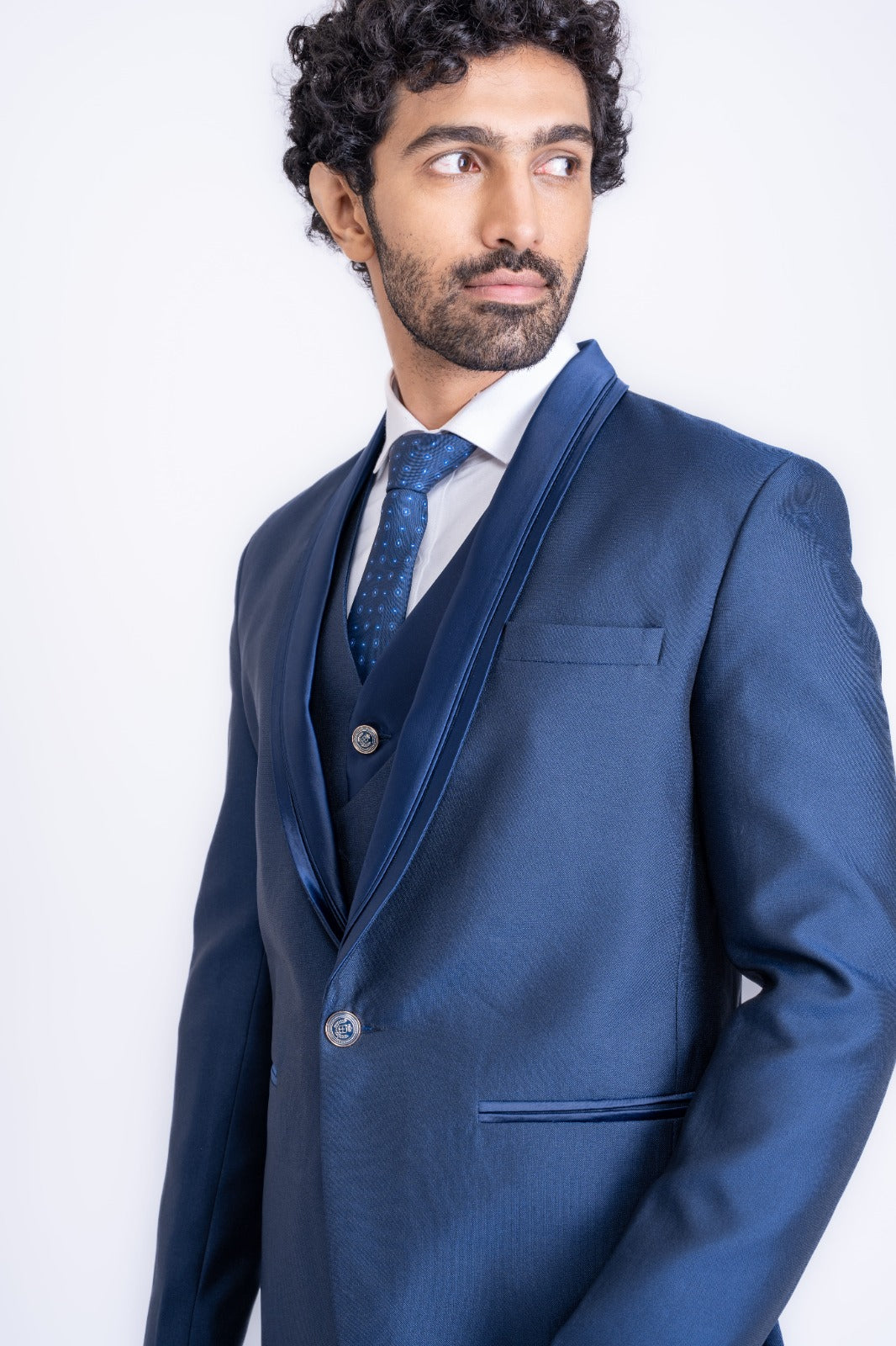 Formal Men's Royal Blue Suit